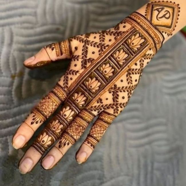 karwa chauth mehndi design